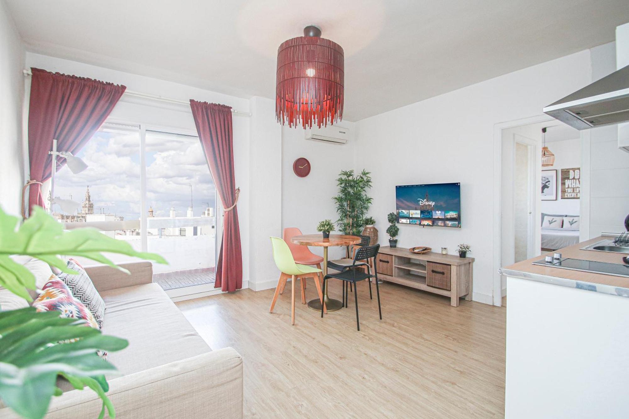 Stunning Apt W Views To Giralda - 15 Minutes Walk Seville Exterior photo